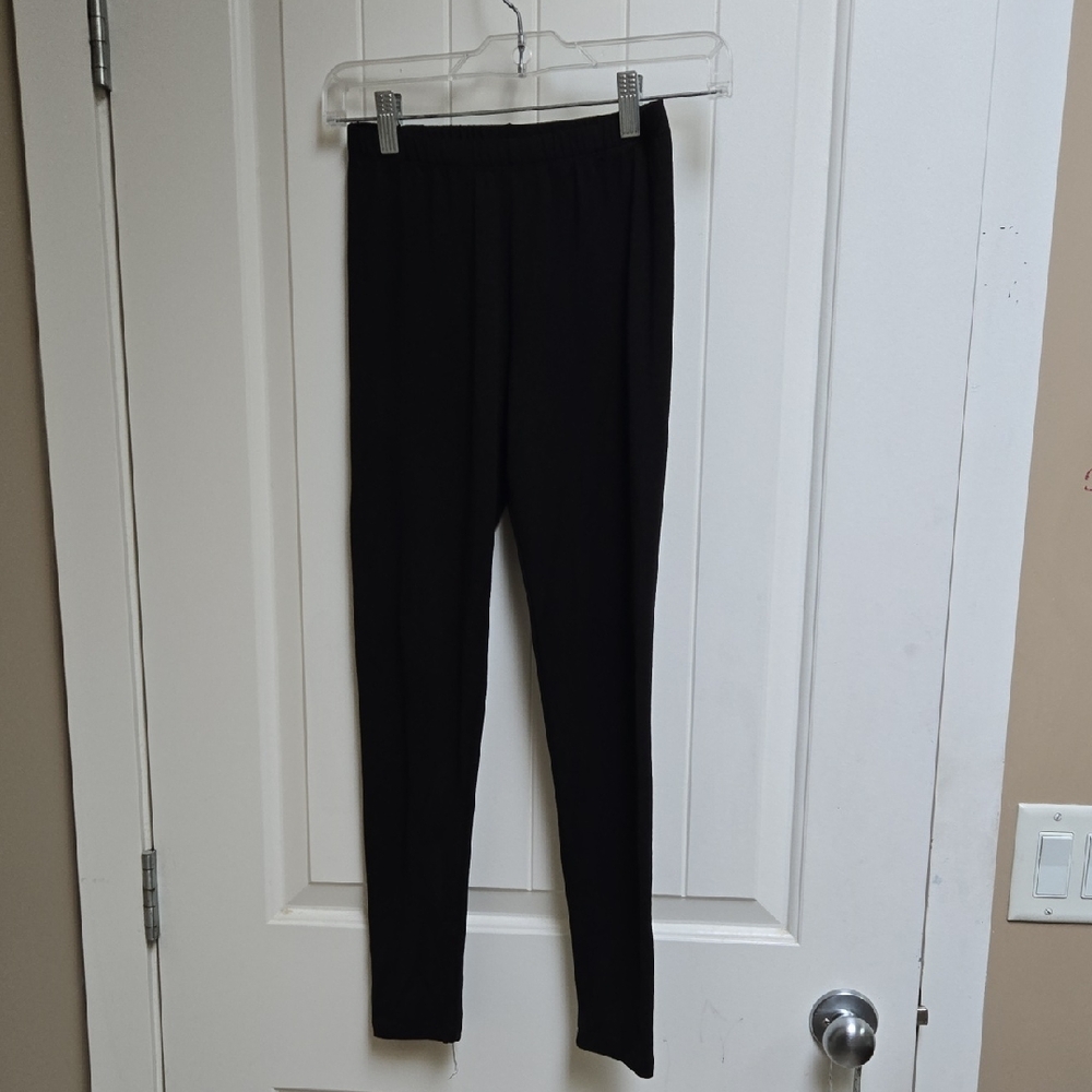 Urban KIDS Black Stretchy Full-Length Leggings Medium 10/12 Years